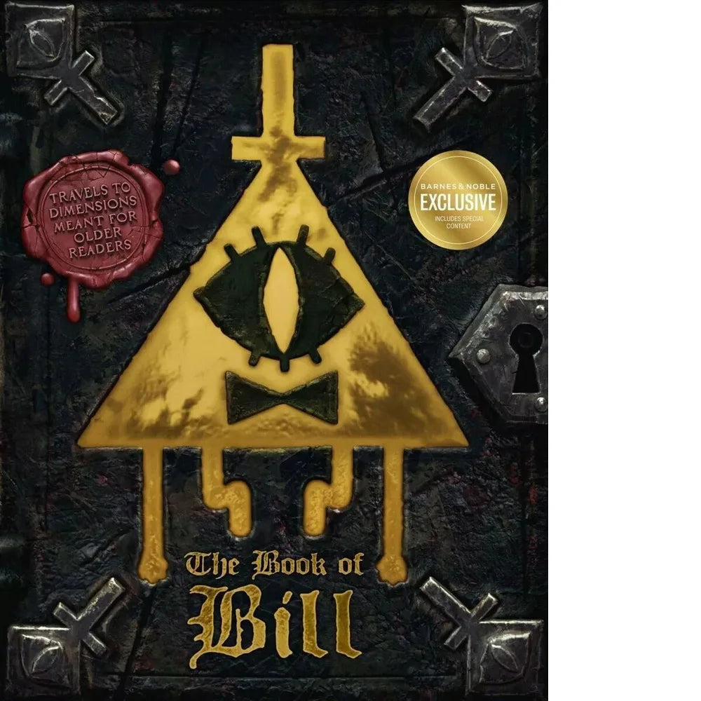 The Book of Bill Gravity Falls B&N Exclusive Edition Alex Hirsch Book Hardcover