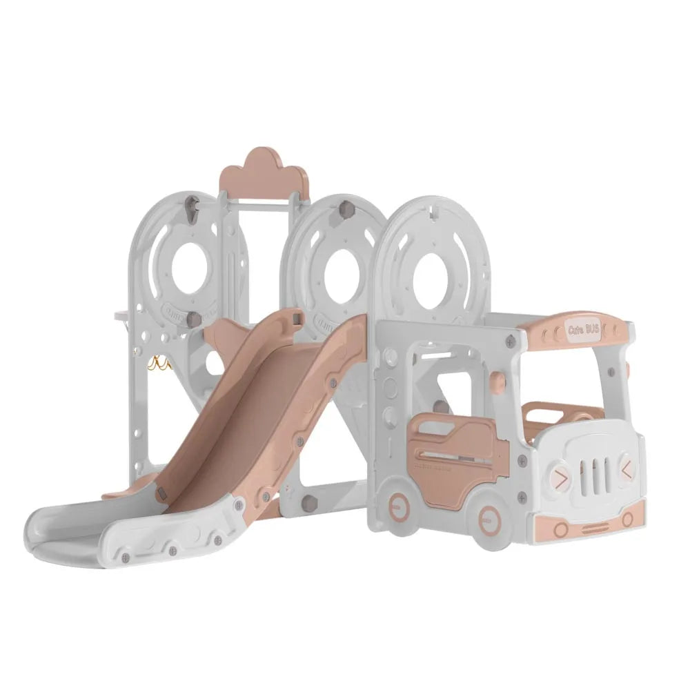 KIDkid 3-in-1 Kids Toddler Swing and Slide Set Climber Playset for Toddlers Age 3-6 Perfect for Indoor & Outdoor