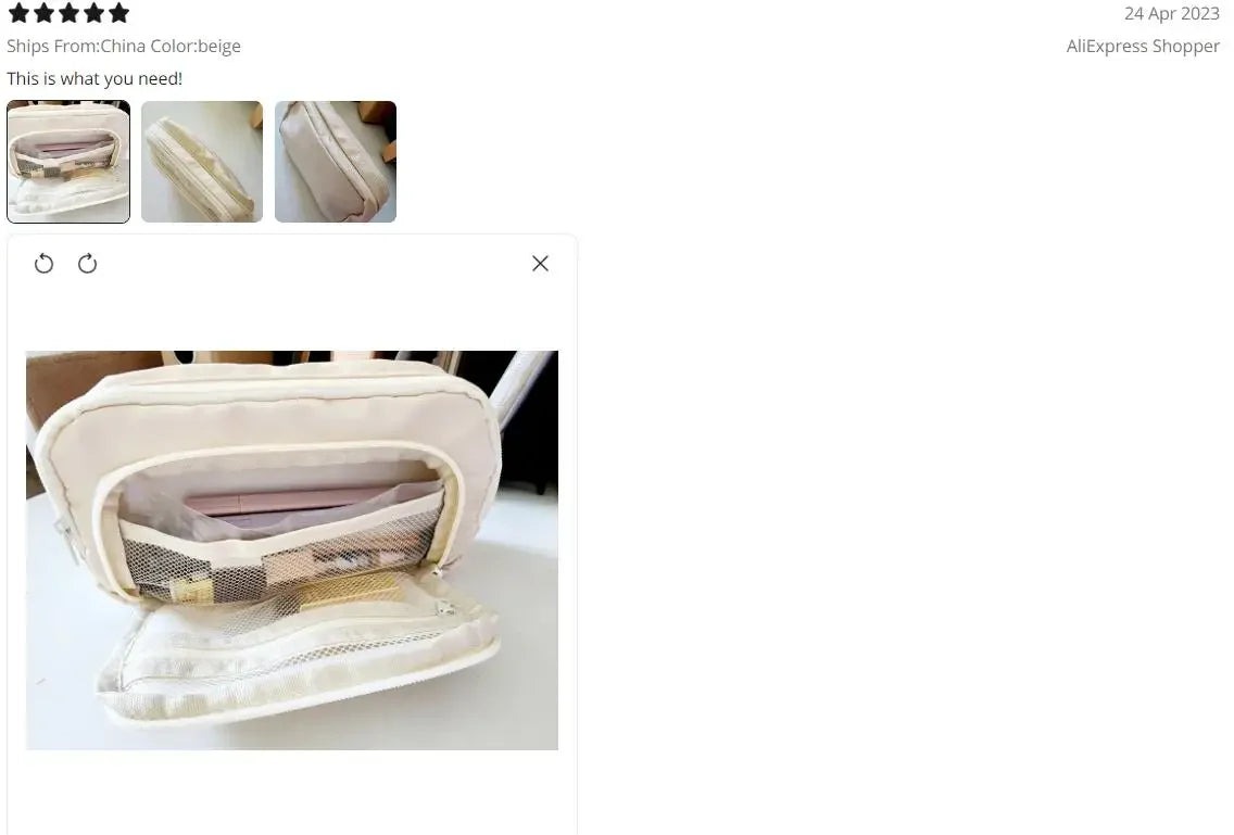 Girl Large Capacity Aesthetic Pencil Bag Zipper Pencil Pouch School Cases Cute Stationery Holder Bag Student School Supplies