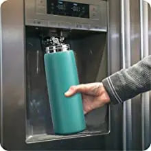 Triple Insulated Stainless Steel Water Bottle With Straw Lid Flip Top Lid Wide Mouth Cap 750 ML Keeps Hot and Cold Hiking Biking