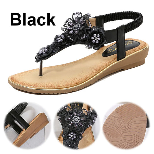 Women Thong Sandals with Arch Support Flat Sandals Summer Orthopedic Sandals Slip On Casual Sandals for Outdoor