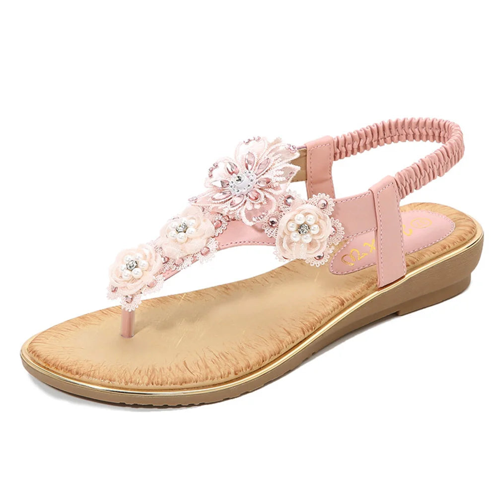 Women Thong Sandals with Arch Support Flat Sandals Summer Orthopedic Sandals Slip On Casual Sandals for Outdoor