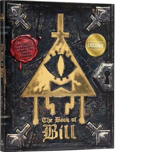 The Book of Bill Gravity Falls B&N Exclusive Edition Alex Hirsch Book Hardcover