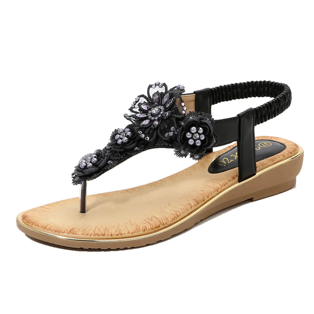 Women Thong Sandals with Arch Support Flat Sandals Summer Orthopedic Sandals Slip On Casual Sandals for Outdoor