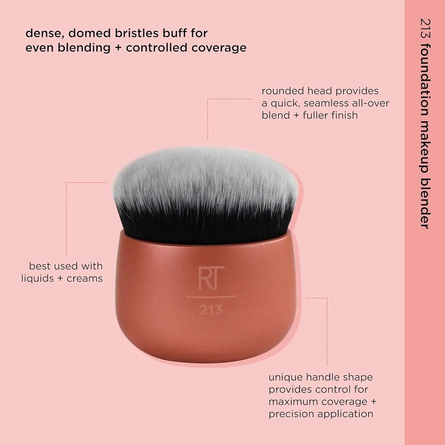 Real Techniques Foundation Smooth Blender Sponges Puff Makeup Brushes Set UK,New