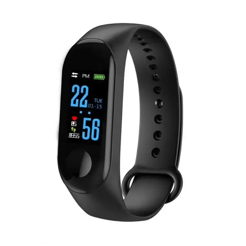 Smart Bracelet M4 M3 Band Color Screen Tracker Watch Heart Rate Blood Pressure Fitness Pedometer