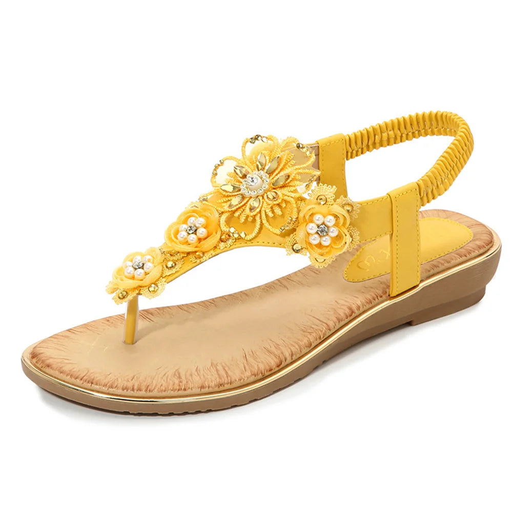 Women Thong Sandals with Arch Support Flat Sandals Summer Orthopedic Sandals Slip On Casual Sandals for Outdoor